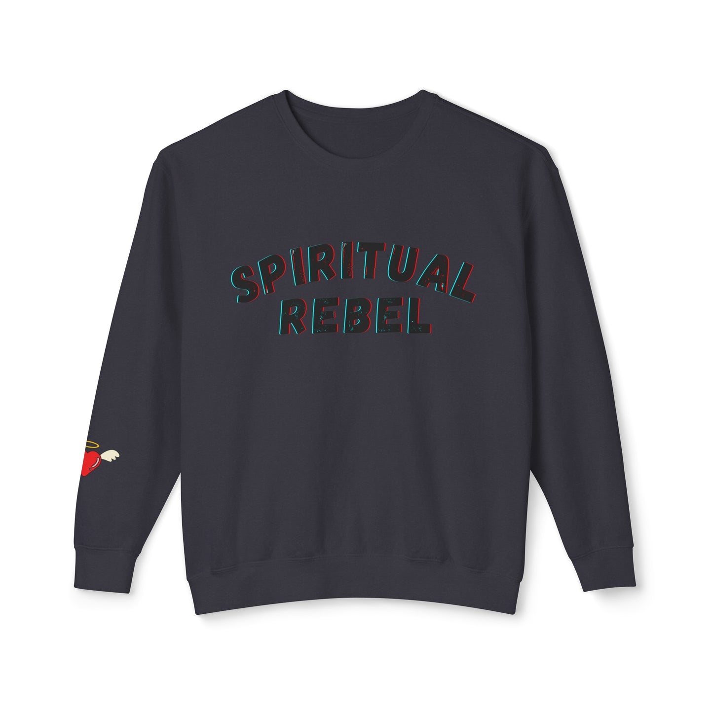 SPIRITUAL REBEL Unisex Lightweight Crewneck Sweatshirt