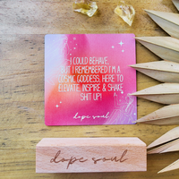 Dope Soul Affirmation Cards for Women – 54-Card Self-Love, Uplifting Sassy Spiritual Deck