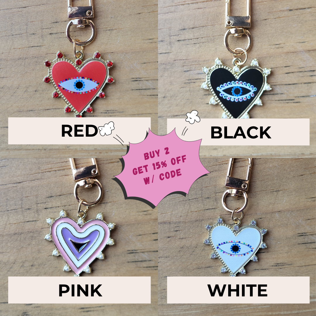 Karma Keychain: Protection & Love Keychain / Bag Charm