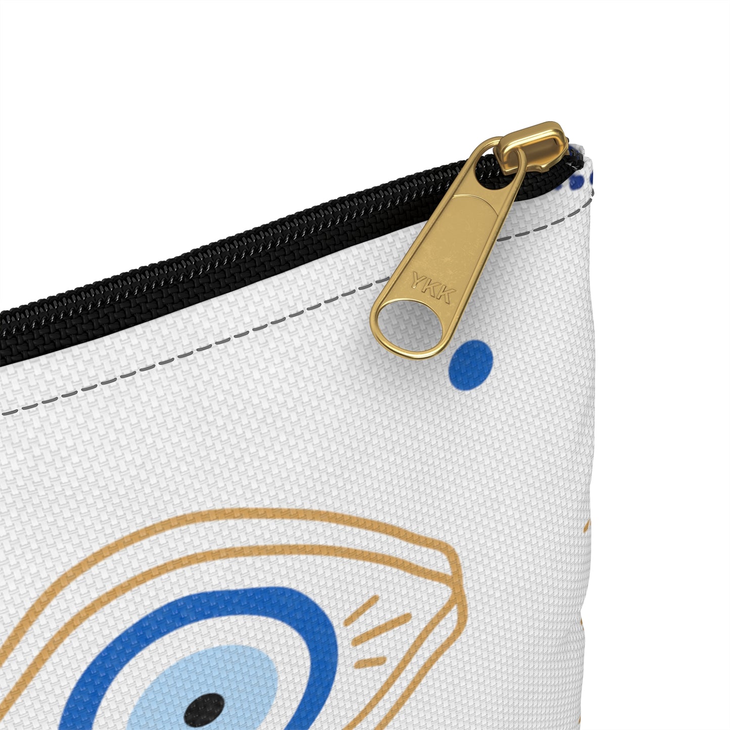 EVIL EYE Accessory Pouch: Toiletries Bag, On-the-go Items, Everyday Bag