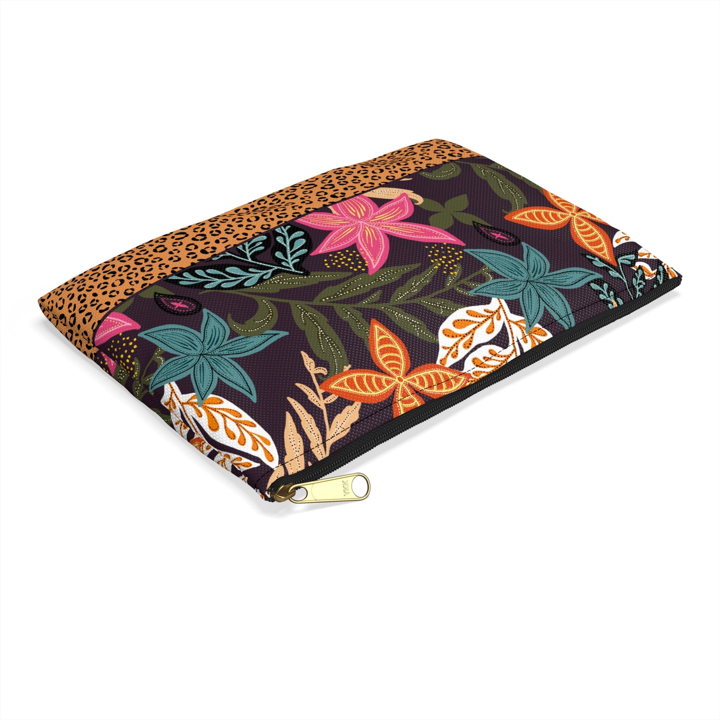 SUMMER JUNGLE Accessory Pouch: Toiletries Bag, On-the-go Items, Everyday Bag