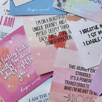 DENTED TUCK BOX SALE - DOPE SOUL SASSY AFFIRMATIONS -50% OFF