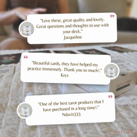 Tarot’s Lil Sidekick – 82-Card Tarot Spread Deck | Intuitive Reading Prompts for All Levels