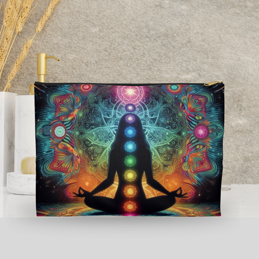 Alignment Chakras Accessory Pouch: Everyday Bag, On-the-go items