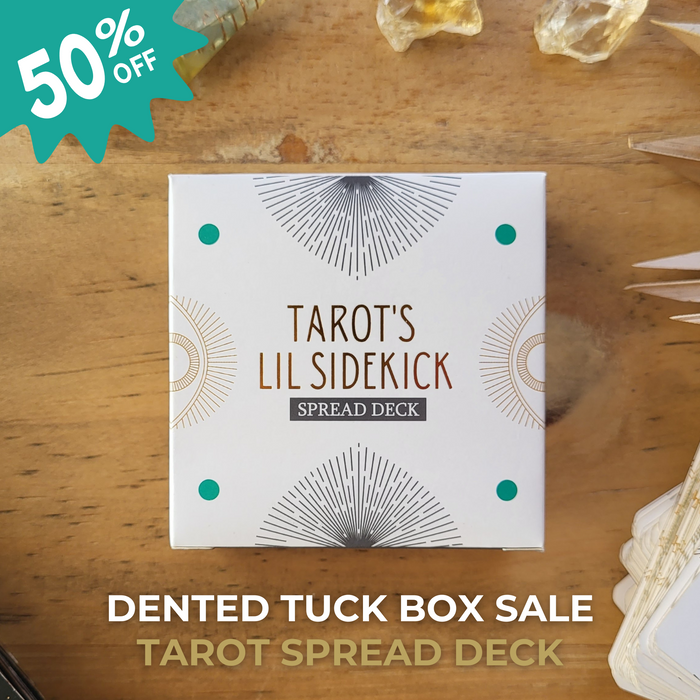 DENTED TUCK BOX SALE - TAROT'S LIL SIDEKICK DECK - SPREAD DECK