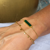 Althea Bar Gemstone Pull Bracelet
