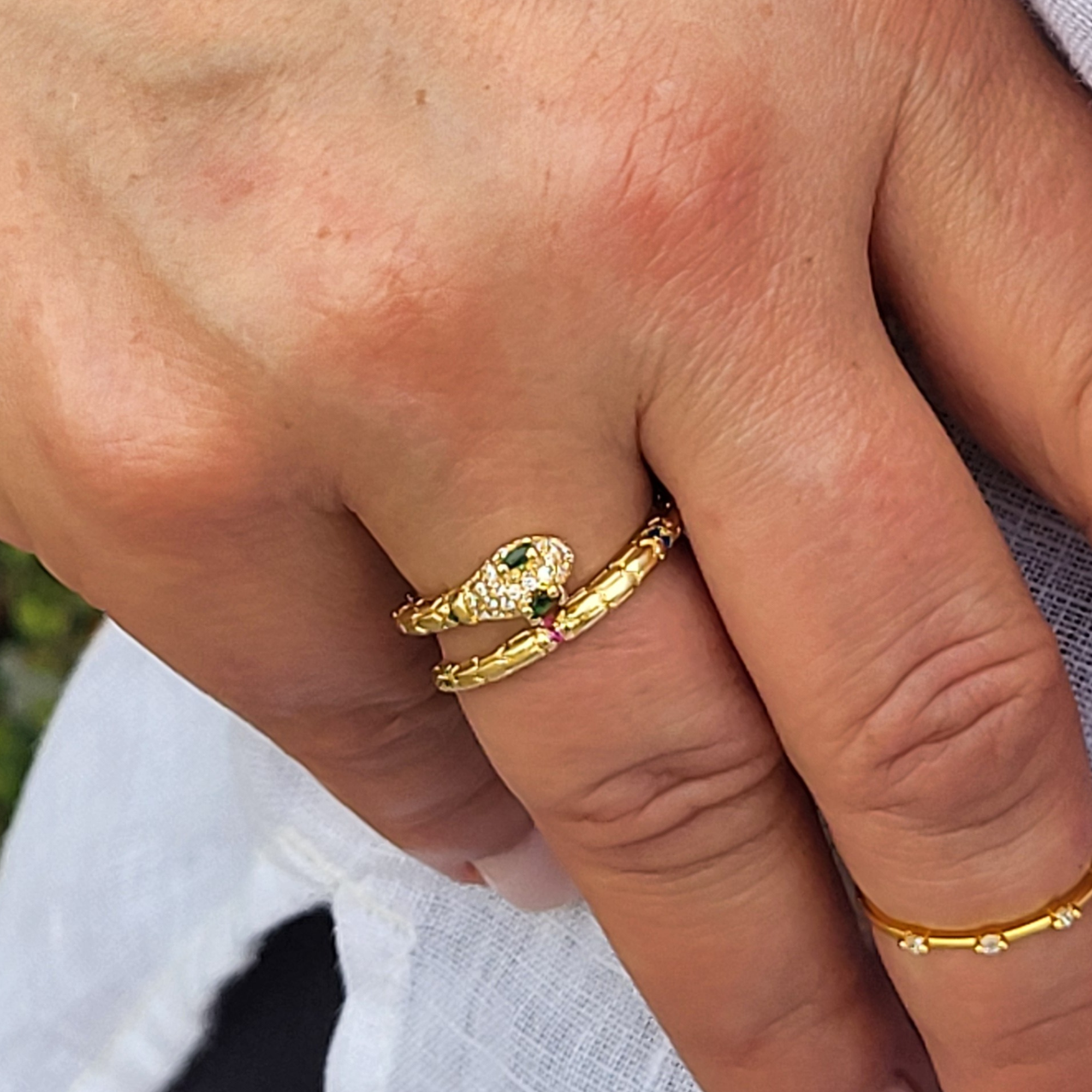 【STING925】 Indica Wrap Ring STING925】 Indica Wrap Ring 925 Sterling Silver Wrap Ring