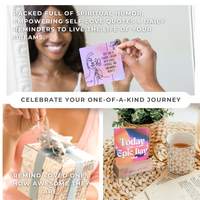 DENTED TUCK BOX SALE - DOPE SOUL SASSY AFFIRMATIONS -50% OFF